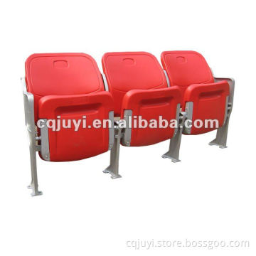 outdoor deluxe stadium chair with armrest retractable bleacher chair with footrest BLM-4661